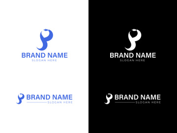 P Letter Pen Logo Design preview picture