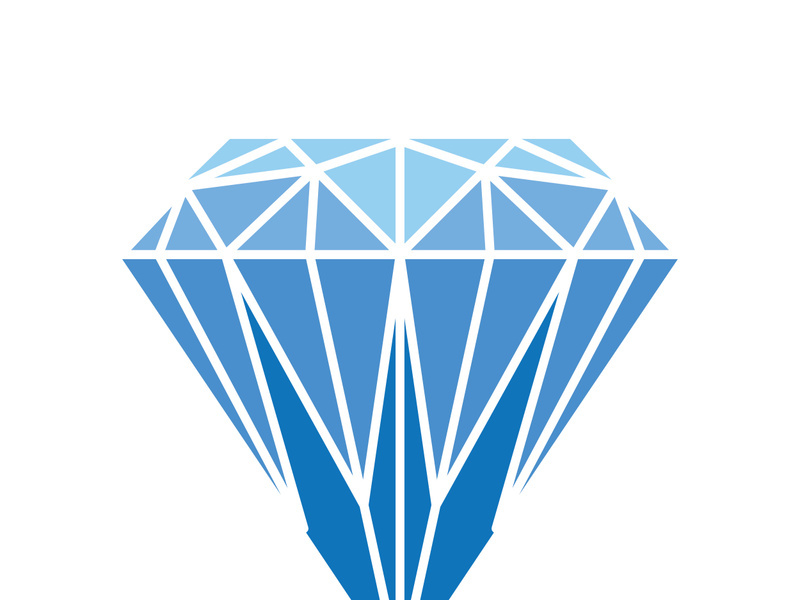 Diamond logo template vector icon illustration design