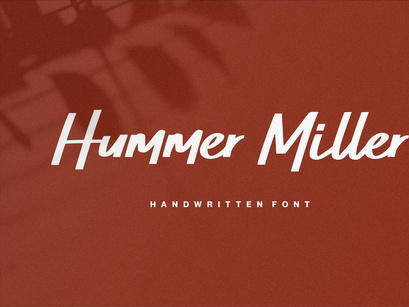 Hummer Miller - Free Font