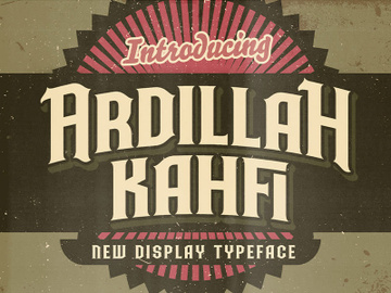 Ardilah Kafi - Victorian Decorative Font preview picture