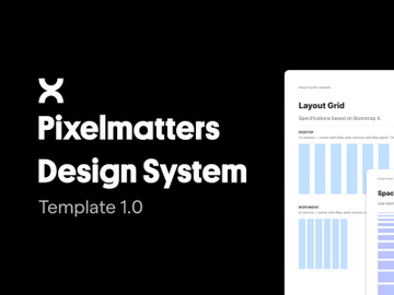 Design System Template Pixelmatters preview picture