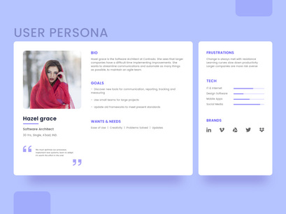 UX Research - User Personas