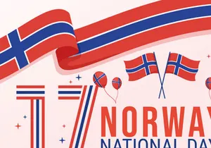 15 Norway National Day Illustration