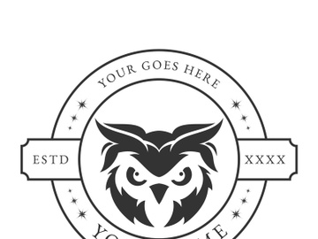 Owl logo preview picture