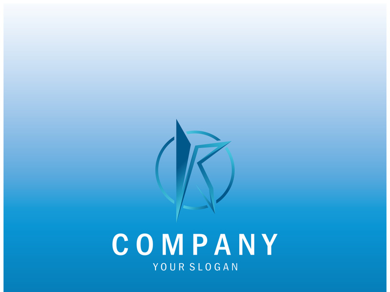 The letter K logo design is simple, elegant, modern, unique and luxurious. Logo for business cards, business, companies, fashion and brands, offices