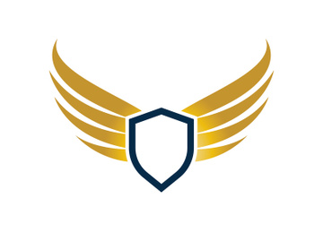 Wing bird logo vector preview picture