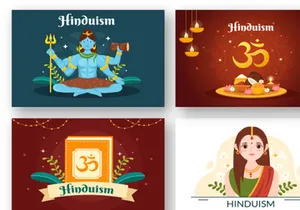 14 Hinduism of Indian Illustration
