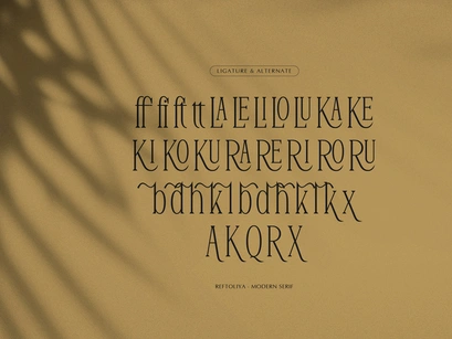 Reftoliya | Modern Serif Font