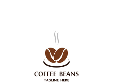 Coffee bean logo design. preview picture