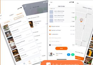 Gourmet - Food Delivery UI Kit for Adobe XD