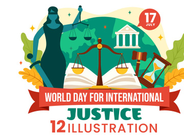 12 Day of Justice Illustration preview picture