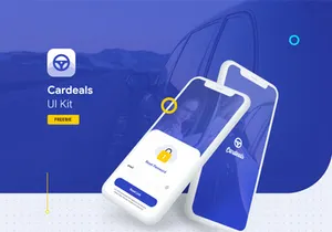 Cardeal App Ui Kit Freebie