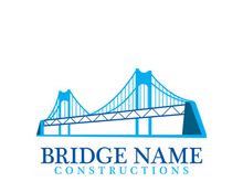 Bridge logo icon design and business symbol template