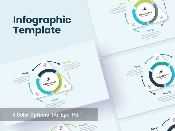 Triangle Infographics