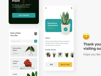 Uplants - Plant Store App UI Kit