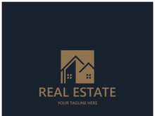 simple real estate logo design,building,skyscraper,property business,apartment,architecture vector