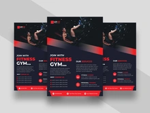 Fitness Gym Promotion Flyer Template Ver-2