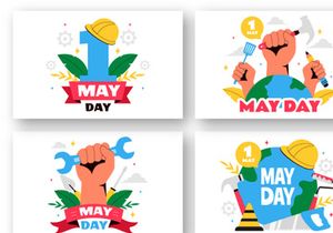 9 Happy May Day Illustration