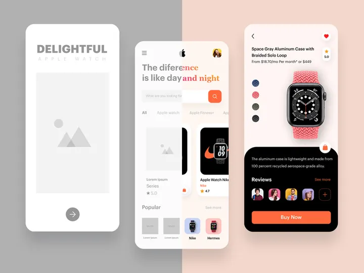 iWatch App Design