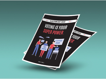 Political Flyer Design | Mockup Free Download preview picture