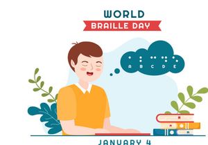 15 World Braille Day Illustration