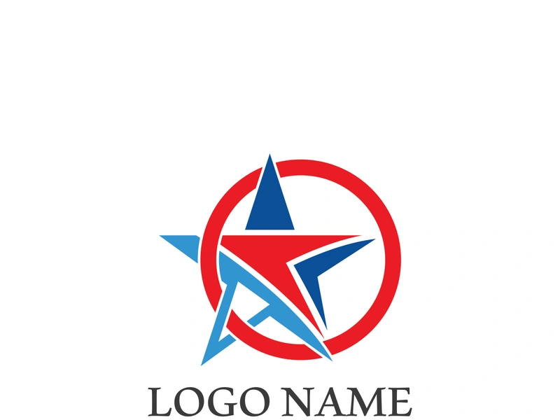 Star icon template vector illustration design