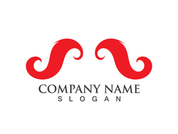 Devil horn vector icon logo design illustration template preview picture