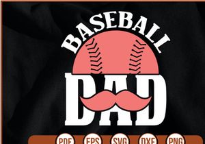 baseball dad t shirt Design