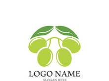 olive icon vector illustration design template