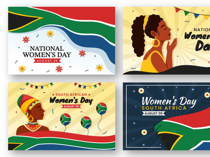 14 Happy Women Africa Day Illustration