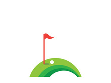 Golf logo  and icon vector illustration