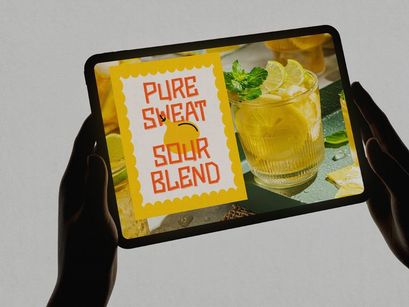 Rumble Block | Hand Drawn Display Font