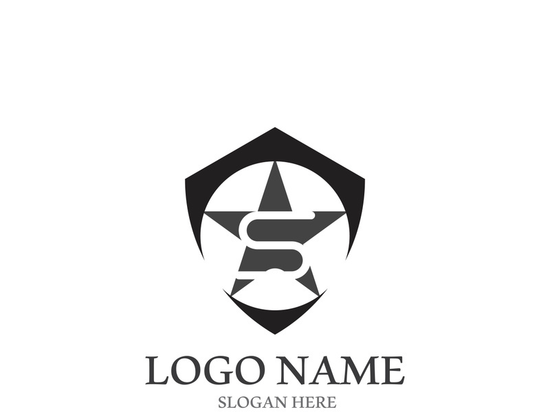 Star icon template vector illustration design