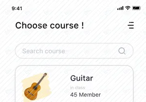Guitar Learning App UI/UX Design – Tuner & Chords Mobile App