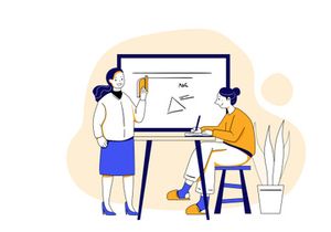 Online Study Illustrations