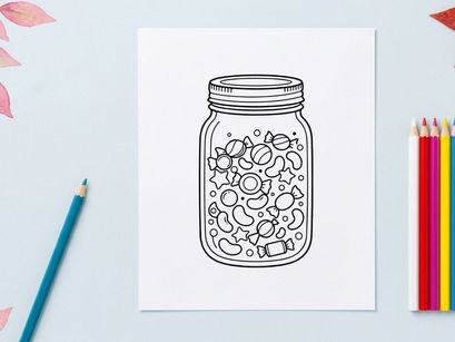 Pote de vidro vazio com tampa para armazenamento e organização. Recipiente transparente ideal para despensa, cozinha ou projetos DIY.