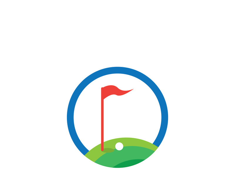 Golf logo  and icon vector illustration