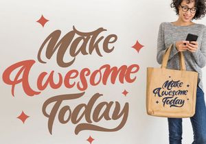 Lazy Monday - Bold Script Font