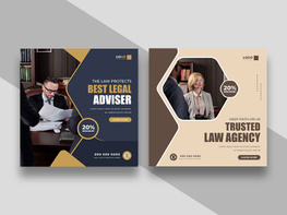 Lawyers and Law Firm Social Media Post Ver-1 preview picture