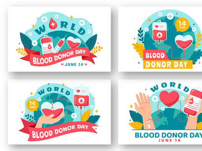 12 World Blood Donor Day Illustration