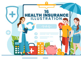 16 Health Insurance Illustration preview picture