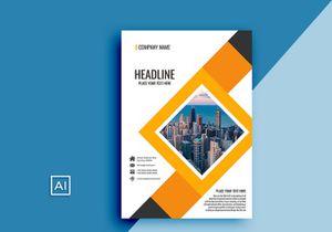 Flyer Template Bundle 6 Color