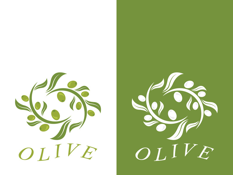 Extra virgin olive oil logo icon design vector illustration