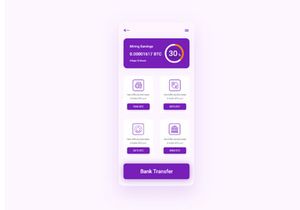 BTC Wallet App Design