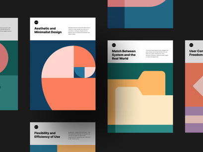 Set of Free Posters for User Interface Design