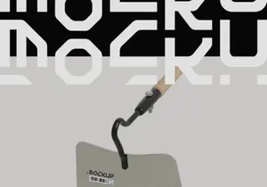 Long Handled Hoe Mockup