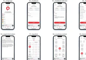 Musica - iOS Music Player Adobe XD UI Kit