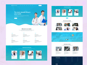 Doctorszone - Personal Doctor Website preview picture