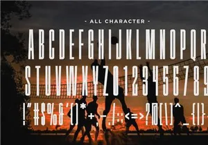 Outplay - Condensed Sans Serif Font