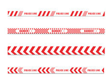 Police line icon design illustration